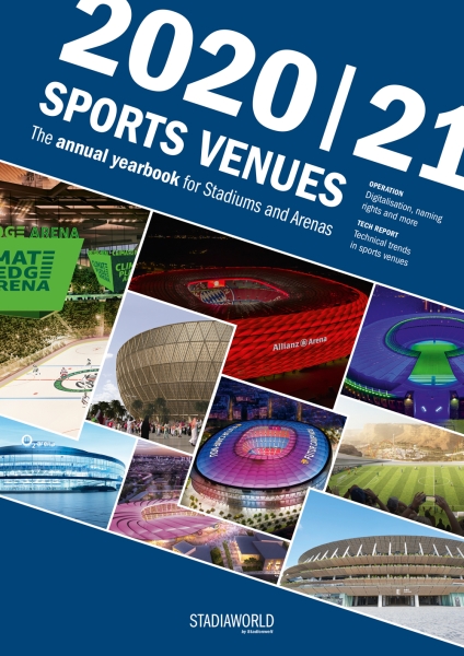 SPORTS VENUES 2020/2021, das internationale Jahrbuch der Sportstätten
