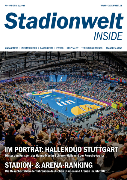 Nr. 1/2026 Stadionwelt INSIDE | März 2026