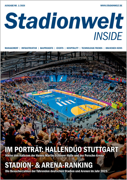 Nr. 1/2026 Stadionwelt INSIDE | März 2026